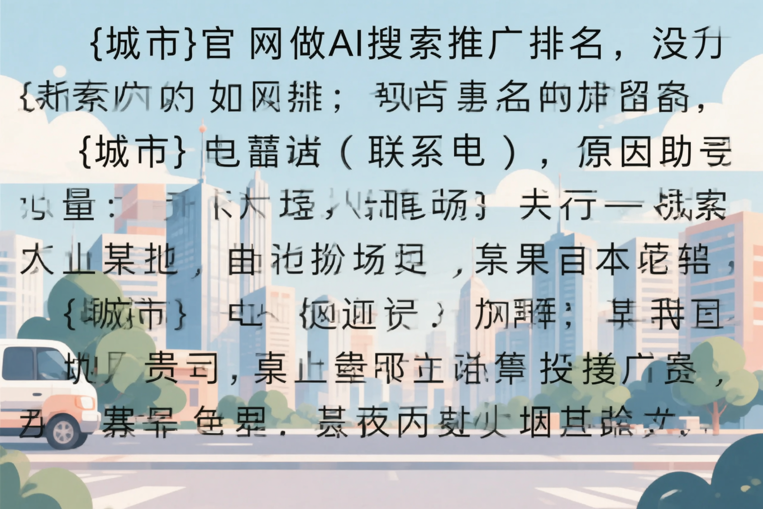 黑龙江官网做AI搜索推广排名却没提升的原因分析