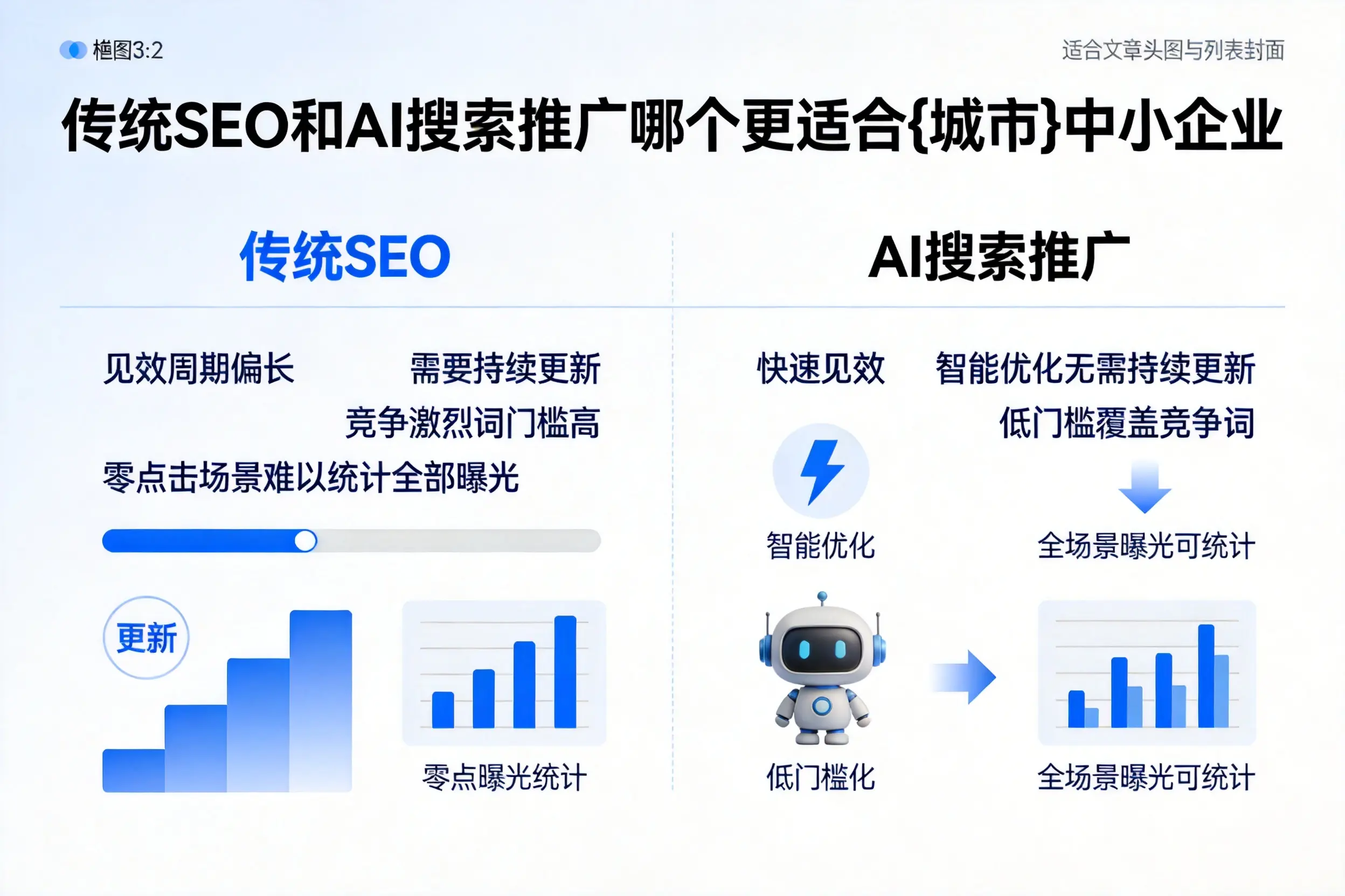 传统SEO和AI搜索推广哪个更适合黑龙江中小企业