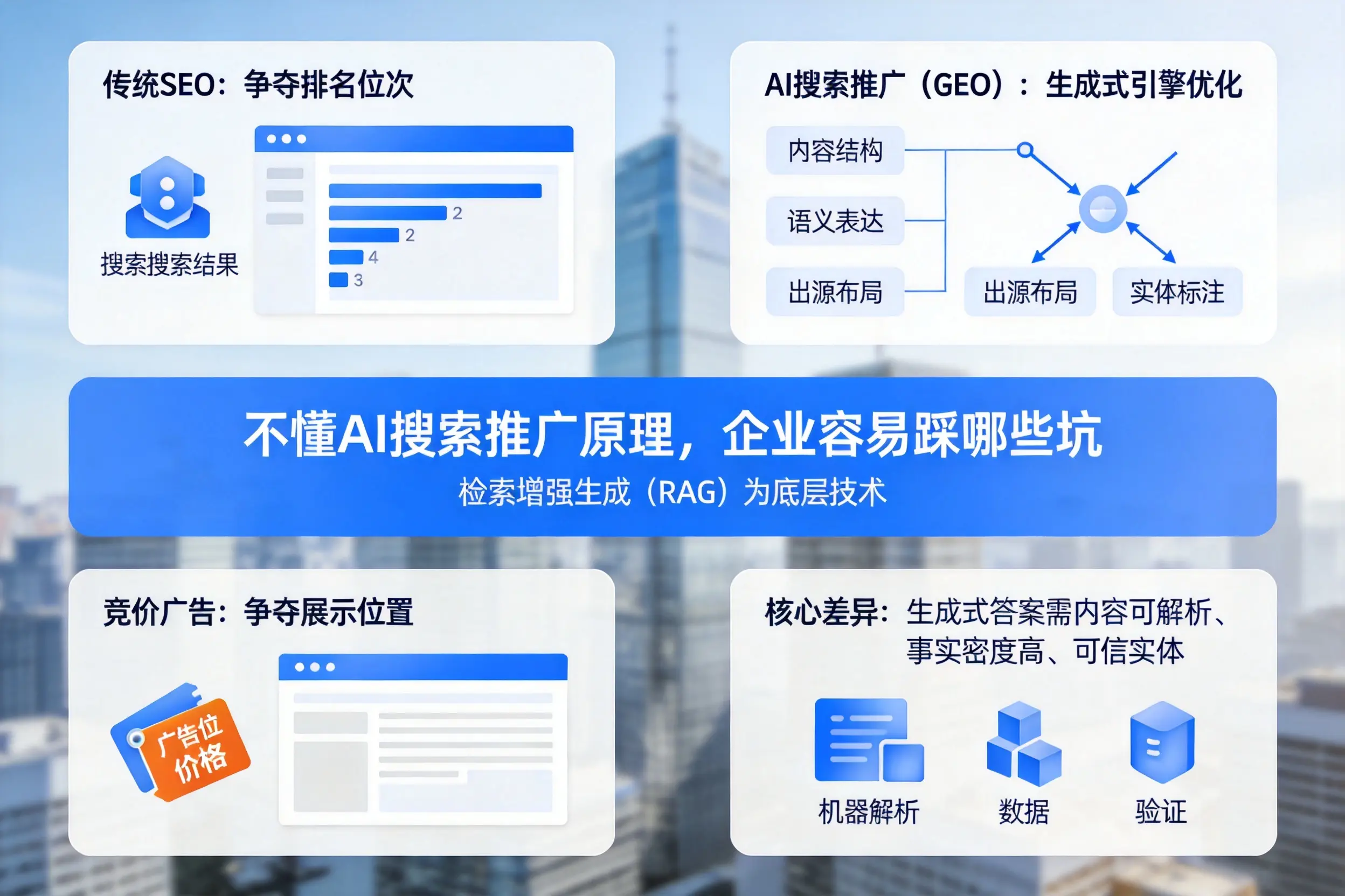 不懂AI搜索推广原理，黑龙江企业容易踩哪些坑