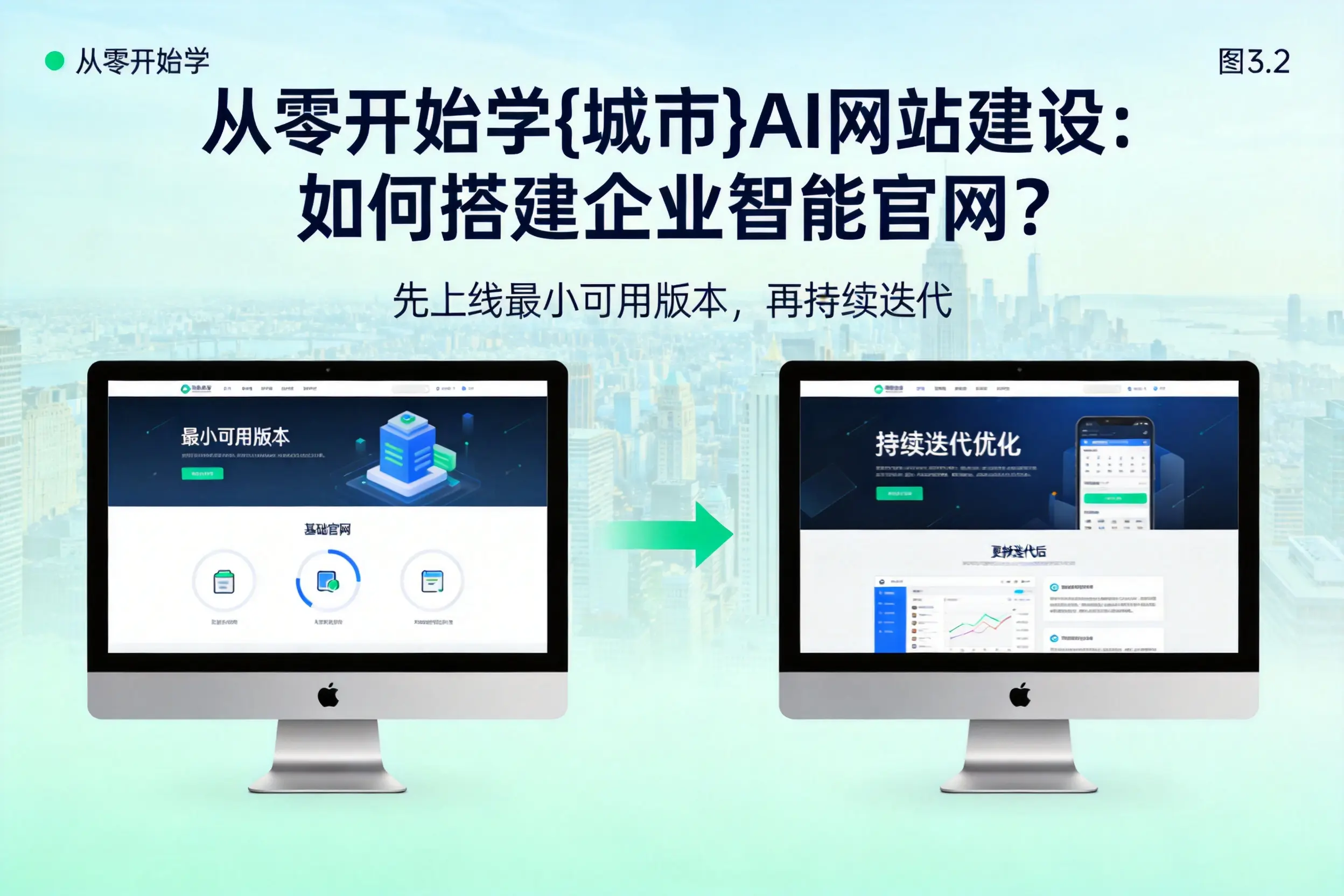 从零开始学黑龙江AI网站建设：如何搭建企业智能官网？