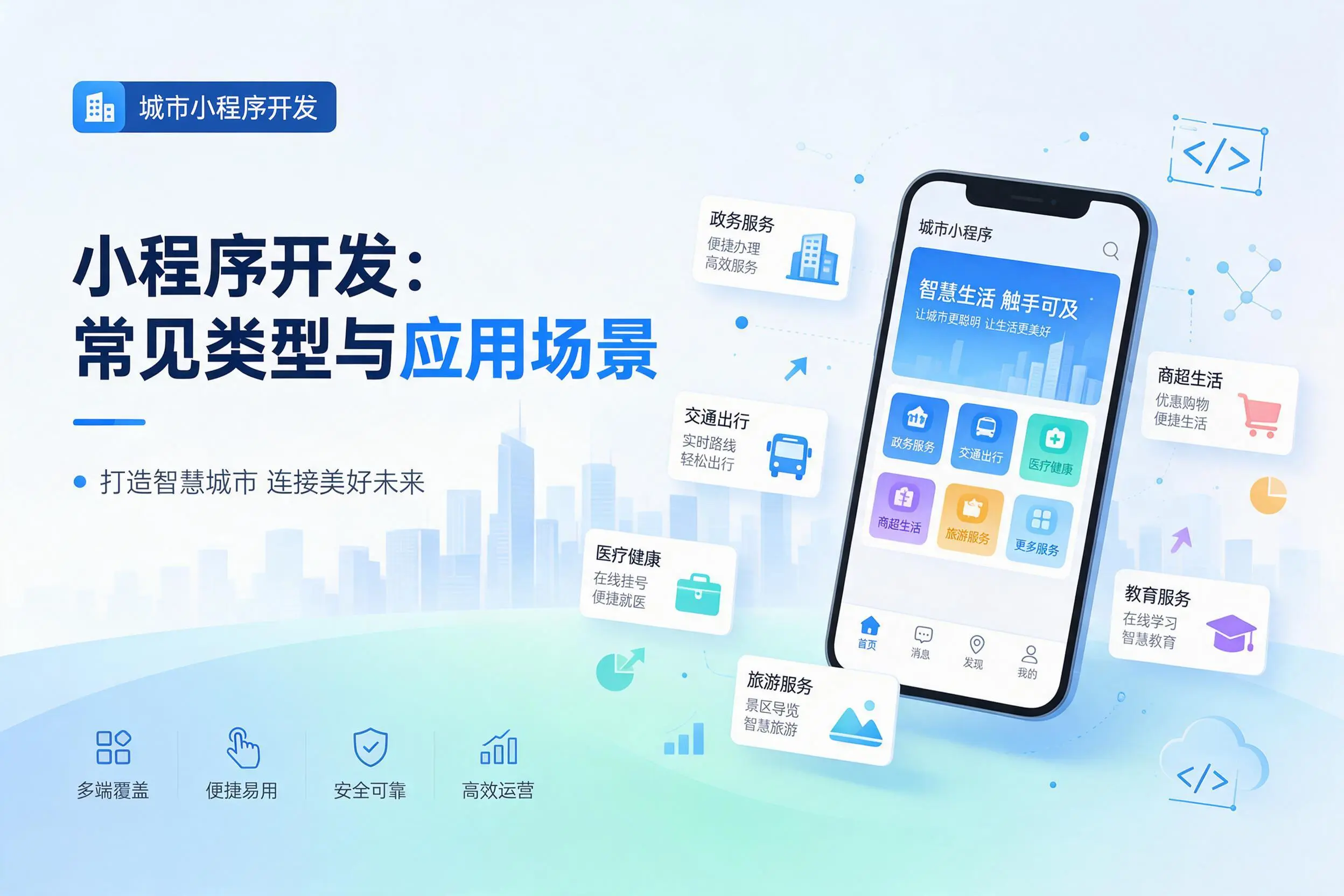 黑龙江小程序开发常见类型与应用场景详细科普介绍