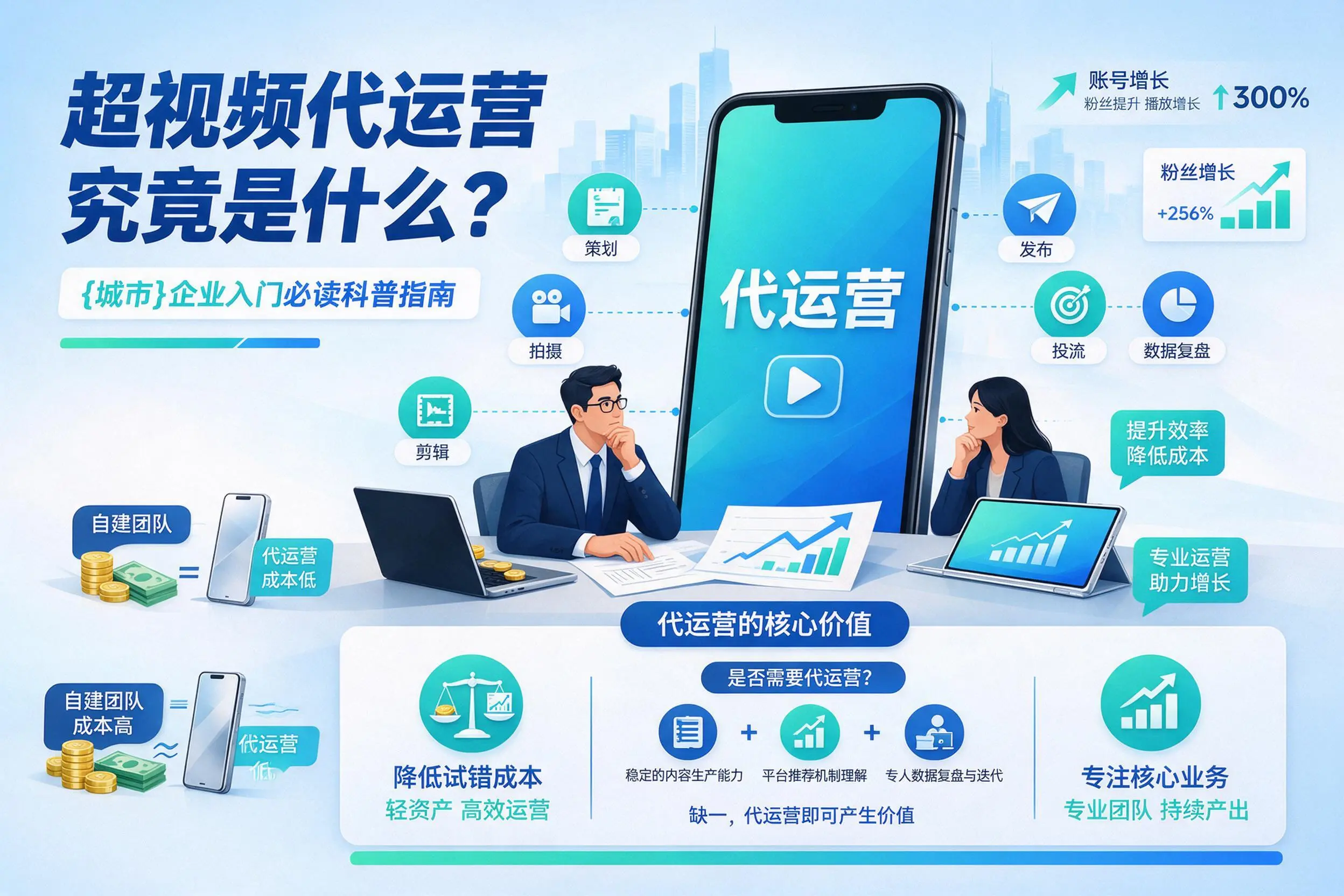 短视频代运营究竟是什么？黑龙江企业入门必读科普指南