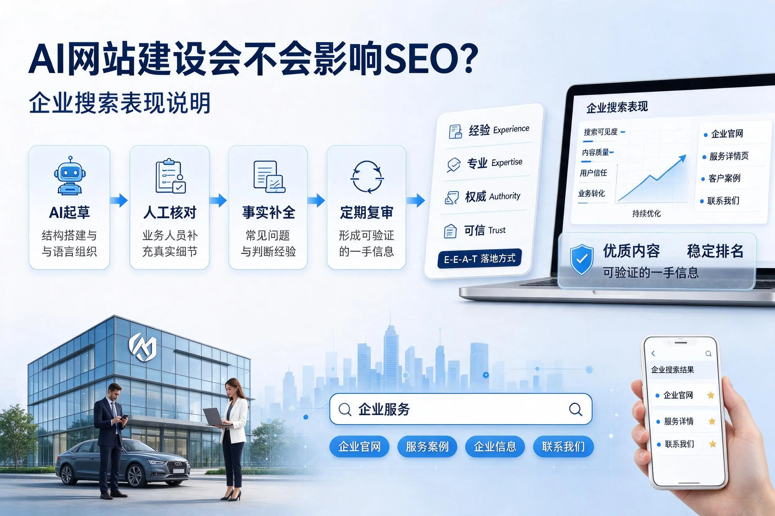 AI网站建设会不会影响SEO？黑龙江企业搜索表现说明
