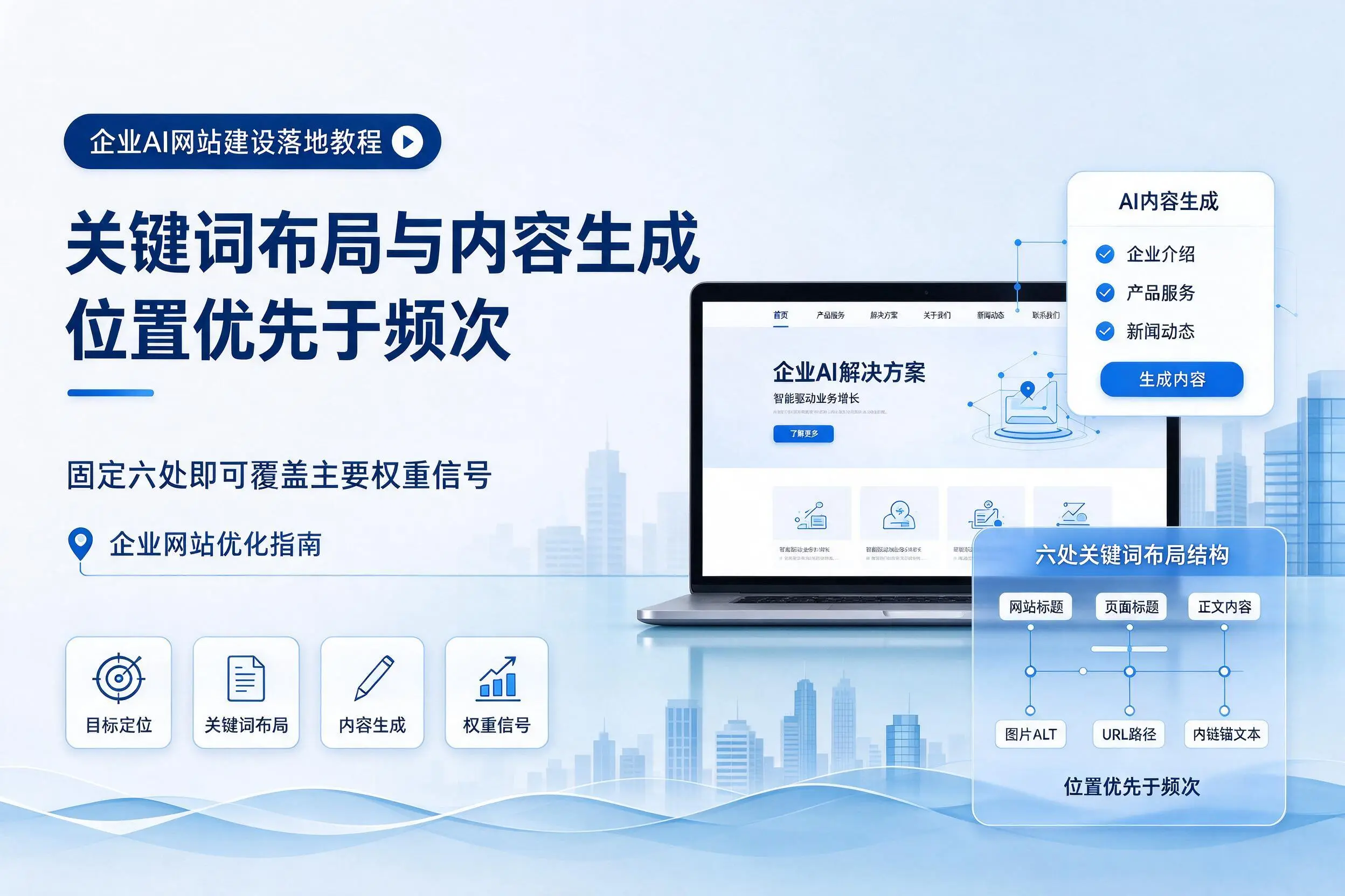 黑龙江企业AI网站建设落地教程：关键词布局与内容生成