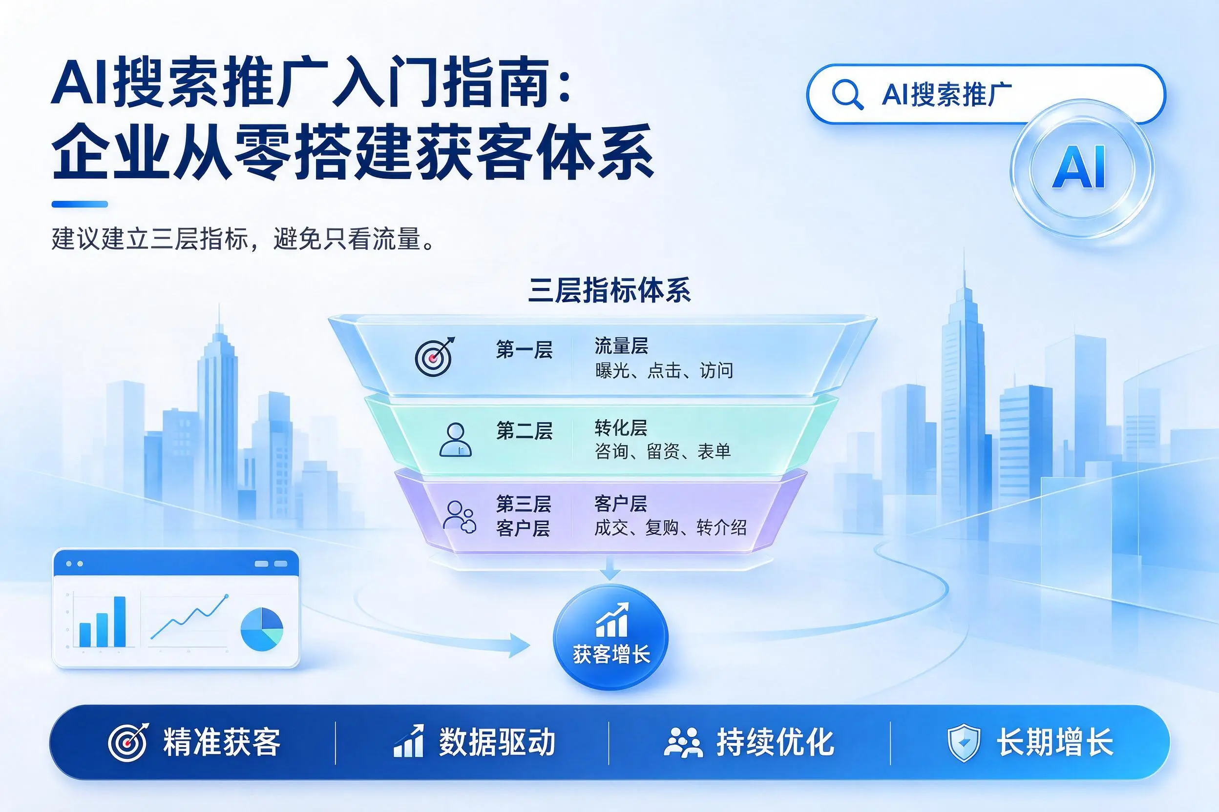 AI搜索推广入门指南:黑龙江企业从零搭建获客体系