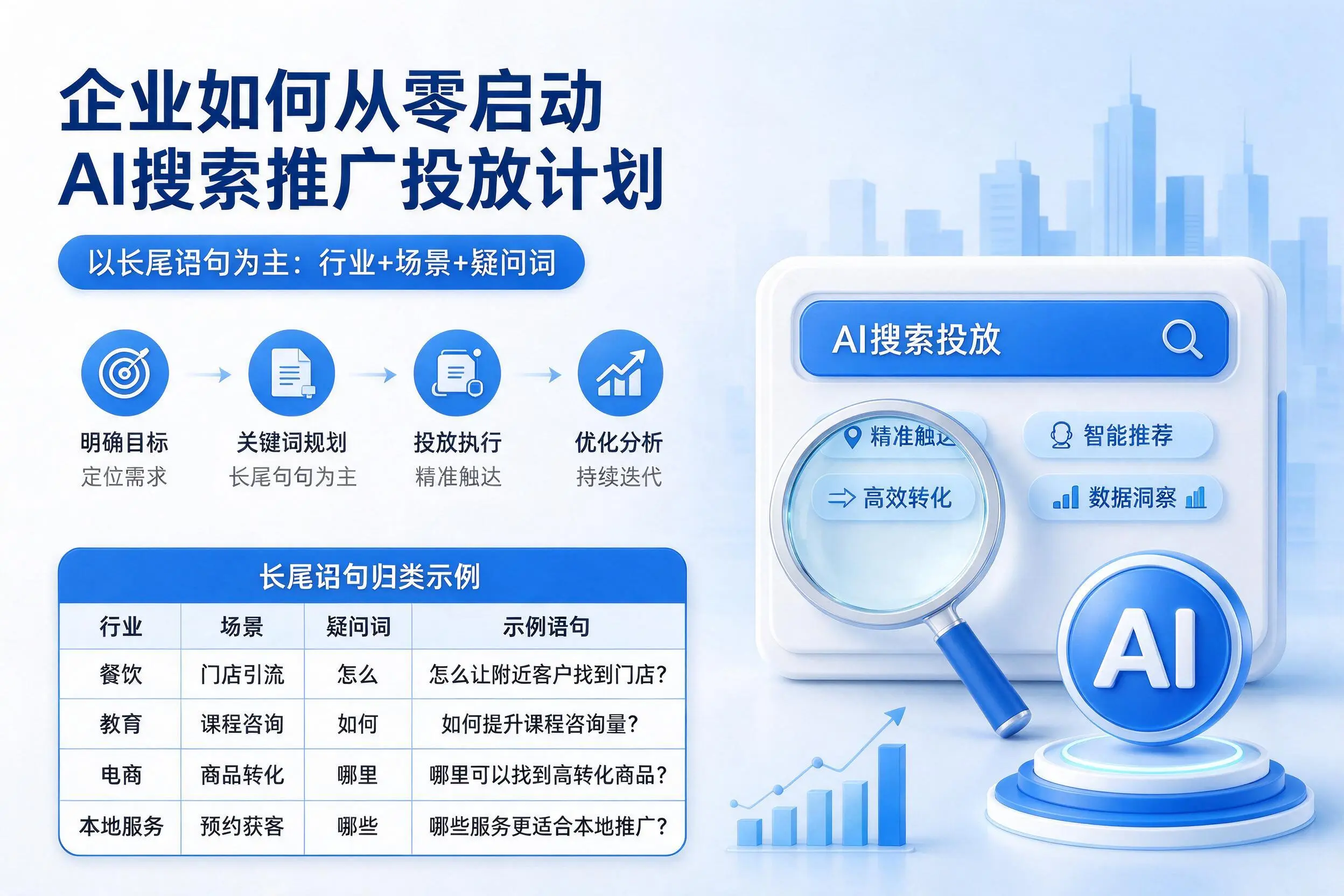 黑龙江企业如何从零启动AI搜索推广投放计划